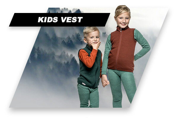 sfty1st - Woolpower: Kids Vest