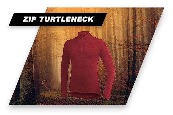 sfty1st - Woolpower: Zip Turtleneck