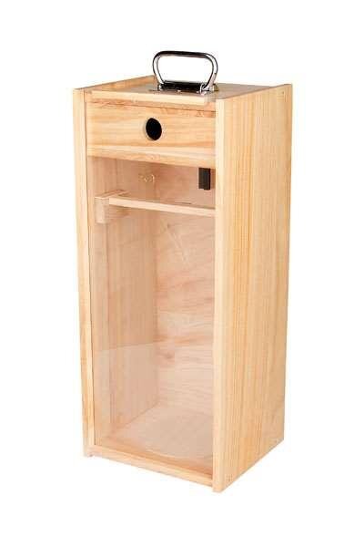 Petromax Holzbox mit Plexiglasfront (HK350/500)