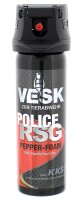 Vesk RSG Police Pepper Foam Tränengas Schaum Spray...