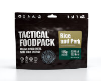 Tactical Foodpack Rice and Pork Hauptgericht