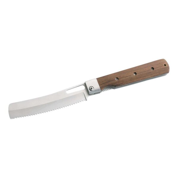 Herbertz Camping Brotmesser, Stahl 440 A Tagayasanholz