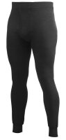 Woolpower Long Johns with fly 400 schwarz S