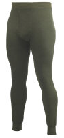 Woolpower Long Johns with fly 400 pine green M