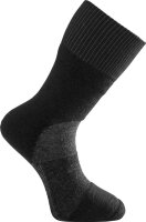 Woolpower Socks Skilled Classic 400 black/dark grey 40-44