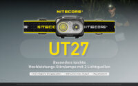Nitecore UT27 - Dual Power