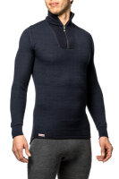 Woolpower Zip Turtleneck 200 schwarz XXS