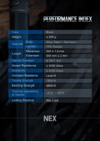 Nex N21A Quick (Air) ausziehbarer Einsatzstock