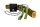 Nordic Pocket Saw Extended Chain Length green